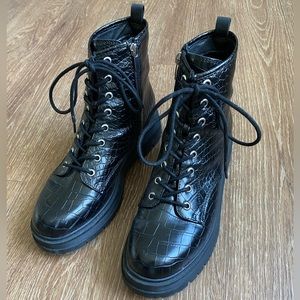 Nine West Combat Boots